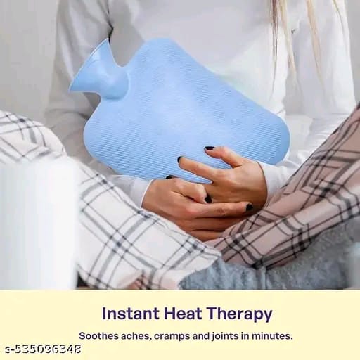 2-Litre Premium Silicone Hot Water Bag Pad for Pain Relief, Heating Therapy, and Daily Comfort